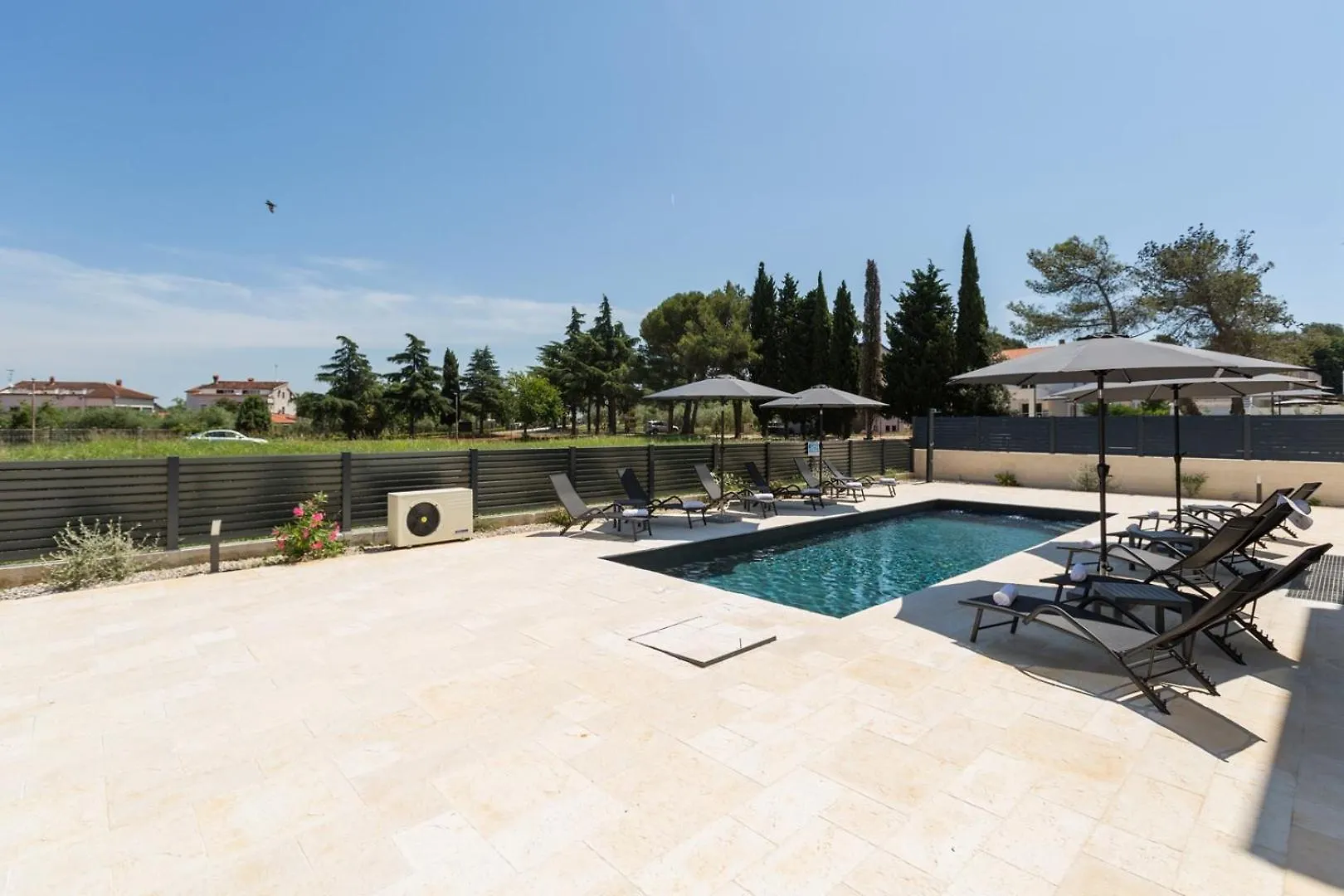 Villa Matic Ground Floor Apartment With Shared Pool Funtana Croatia